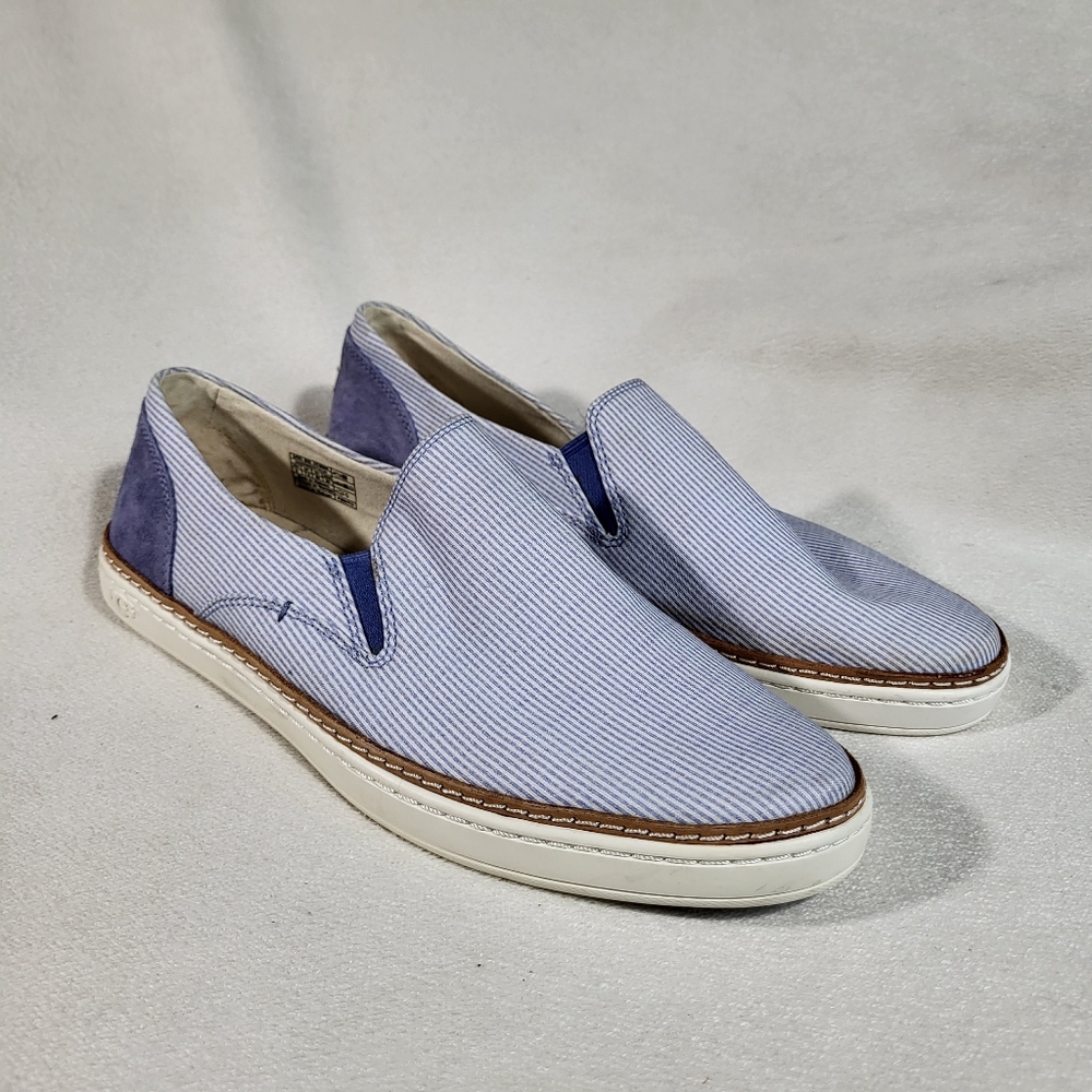 UGG Adley Stripe Slip On Sneakers Womens 9